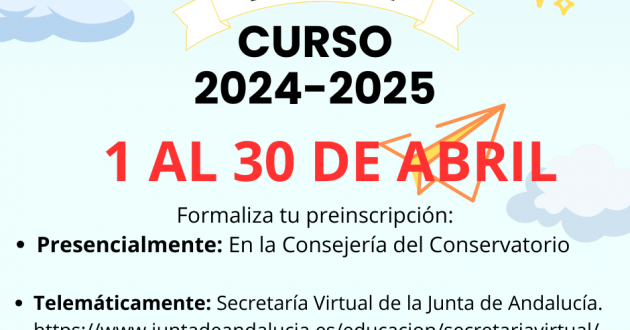 ADMISIÓN CURSO 2024-2025